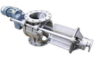 316 Stainless Steel Direct Drive Powder Rotary Valve For Sanitary Application