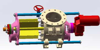 Blow Through Quick Release Rotary Valve Explosion Proof And Dust Proof