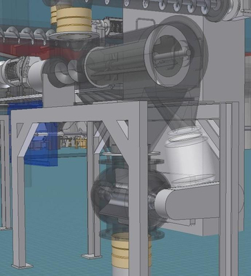 kaufen Nahrungsmittelqualität SS304 Modular Vibration Sifter Rotary Vibrating Screen Machine Online-Herstellung