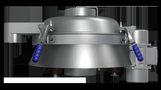 Buy Compact Vacuum Vibration Sifter Small Inspection Screening Machine online manufacture
