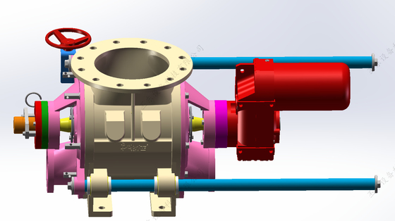 Buy Quick Release Blowing Style Powder Rotary Valve For Gravity Feeding / Discharging online manufacture
