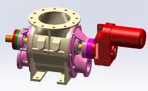 Buy Conventional Blow Through Rotary Valve Wear Resistant For Food Industry online manufacture