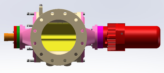 Buy Conventional Blow Through Powder Rotary Valve Explosion Proof And Dust Proof online manufacture