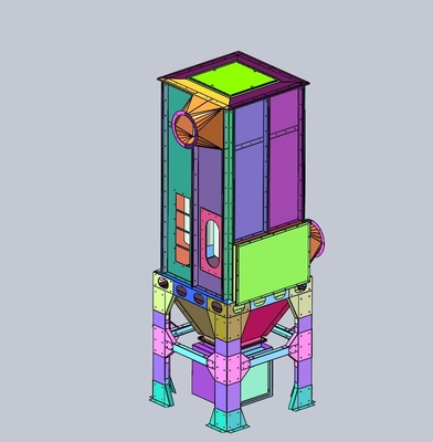 Buy Stainless Steel Vertical Filter Cartridge Dust Collector With Dust Tight Structure online manufacture