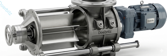 buy Stainless Steel Quick Dismounting Rotary Valve for Stable Powder Conveying online manufacture